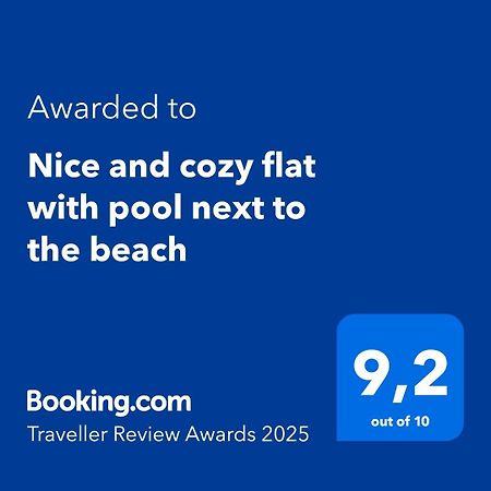 Nice And Cozy Flat With Pool Next To The Beach El Albir Exteriér fotografie